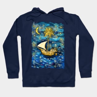 The sea we didn't sail Hoodie